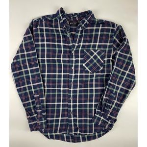 Forever 21 Mens Plaid Button Down Shirt
